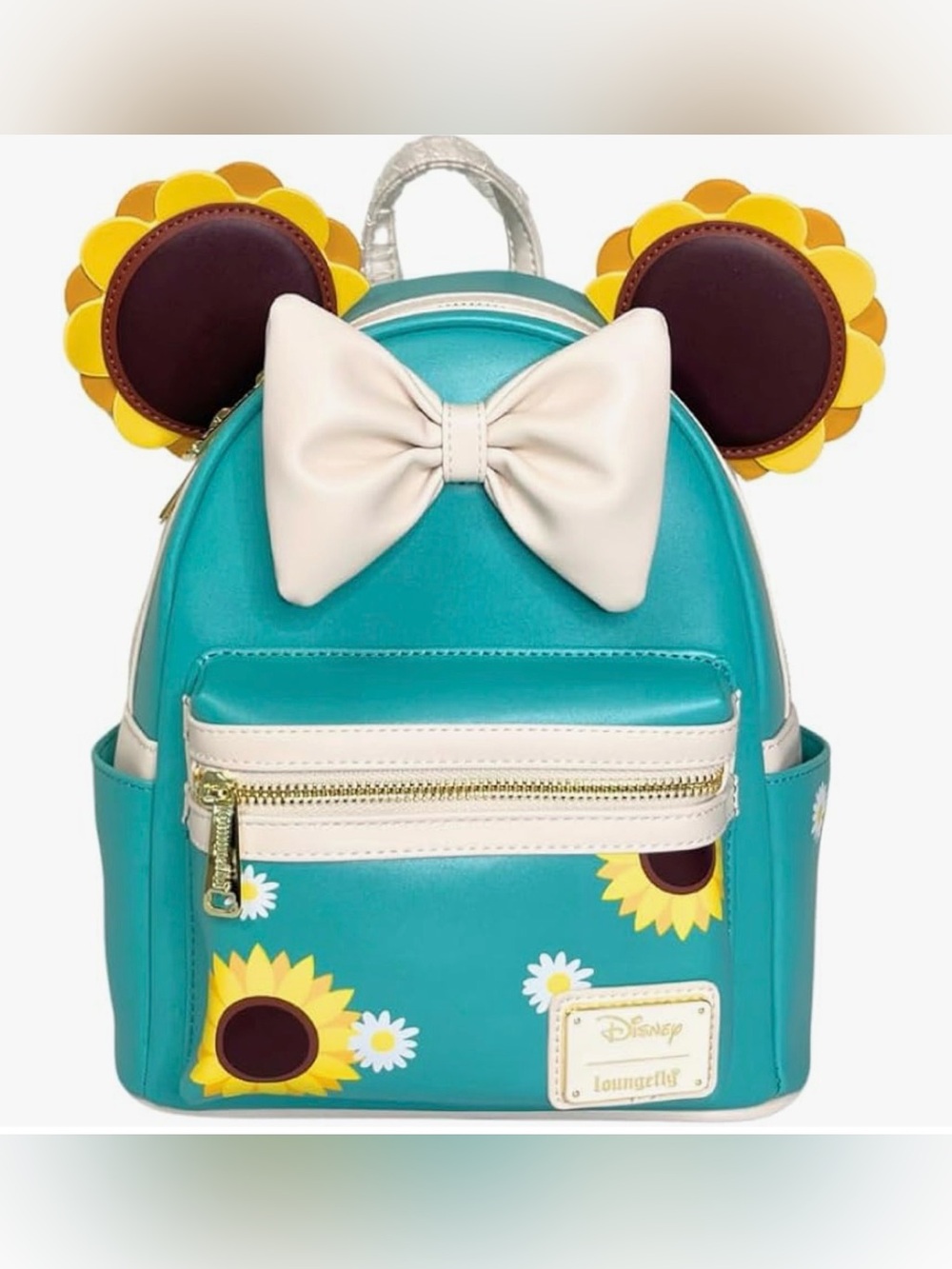 Loungefly Disney Minnie Mouse Daisy teal mini backpack